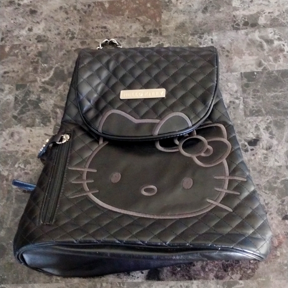 Hello Kitty Bags Hello Kitty Black Backpack Purse Poshmark